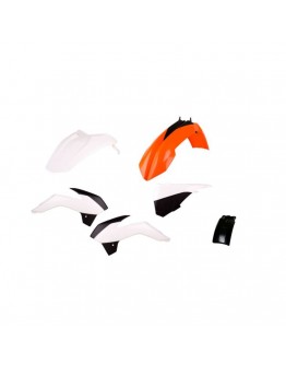 Kit accesorii carena din plastic KTM SX85 - alb,Negru,Portocaliu