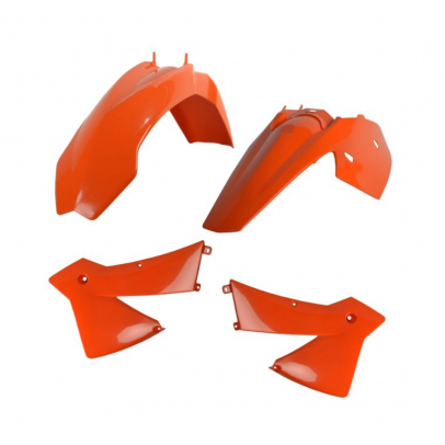 Kit accesorii carena din plastic model 1 KTM SX - Portocaliu