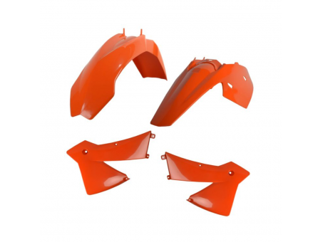 Kit accesorii carena din plastic model 1 KTM SX - Portocaliu