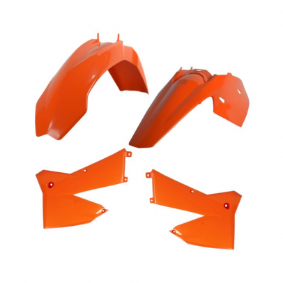 Kit accesorii carena din plastic model 2 KTM SX, XC - Portocaliu