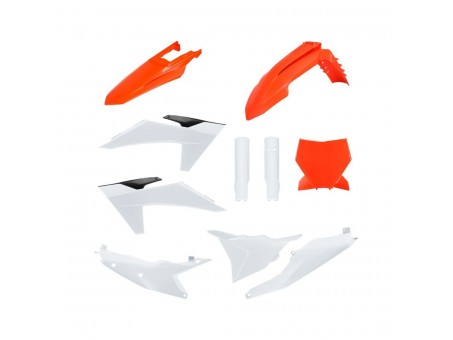 Kit plastice POLISPORT - (FULL KIT) KTM SX/SX-F/XC/XC-F '24-'25  Culoare Portocaliu