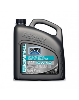 Ulei de motor Bel-Ray THUMPER RACING SYNTHETIC ESTER BLEND 4T 10W40 4l