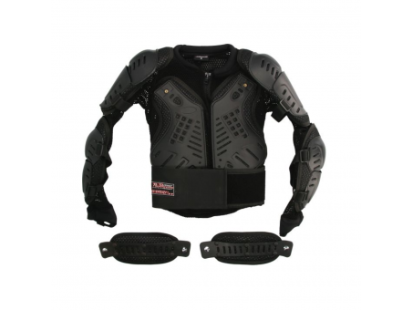 Armura de Protecție Copii ADRENALINE DEFENDER PPE - Negru