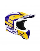 Casca cross-enduro AIROH HELMET AVIATOR ACE 2 - Galben/Mov