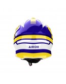 Casca cross-enduro AIROH HELMET AVIATOR ACE 2 - Galben/Mov