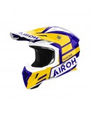 Casca cross-enduro AIROH HELMET AVIATOR ACE 2 - Galben/Mov