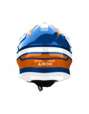 Casca cross-enduro AIROH HELMET AVIATOR ACE 2 - Portocaliu/Alb/Albastru