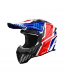 Casca cross/enduro/atv/quad Airoh Aviator Ace II Proud - Negru/Albastru/Rosu