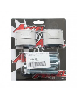 Inaltator Ghidon ACCEL jos 28.6MM, sus 28.6MM reglabil (39mm) - Argintiu