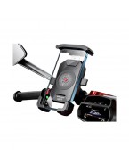 Suport telefon BIKETEC cu incarcator wireless BIKETEC R15W-PD