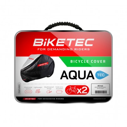 Husa impermeabila Biketec Aquatec pentru doua biciclete