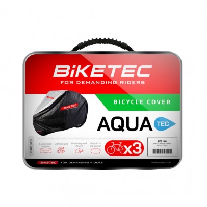 Husa impermeabila Biketec Aquatec pentru doua biciclete