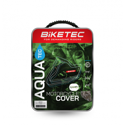 Husa moto impermeabila Biketec Aquatec Camo