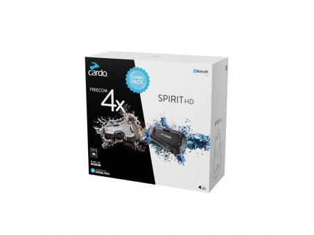 Combo Pack Cardo FREECOM 4X + SPIRIT HD