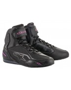 Ghete touring Stella Faster- 3 Alpinestars - Negru/Roz