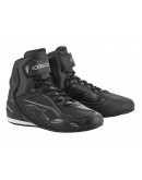 Ghete touring Stella Faster- 3 Alpinestars - Negru/Alb