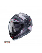 Casca flip-up Caberg Duke X SV Tour G5 - Negru/Fuchsia/Antracit/Mat - Pinlock ready