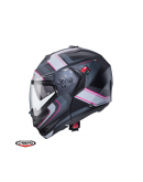 Casca flip-up Caberg Duke X SV Tour G5 - Negru/Fuchsia/Antracit/Mat - Pinlock ready