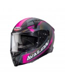 Casca integrala Caberg model Avalon X SV Optic L9 - Negru/Gri/Fuchsia/Mat