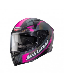 Casca integrala Caberg model Avalon X SV Optic L9 - Negru,Gri,Fuchsia/Mat