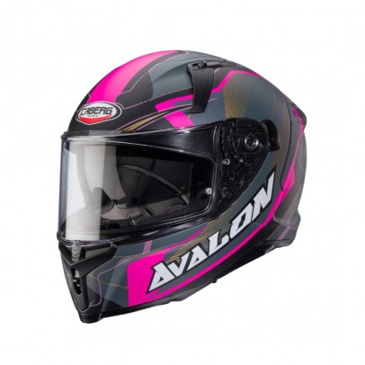 Casca integrala Caberg model Avalon X SV Optic L9 - Negru/Gri/Fuchsia/Mat