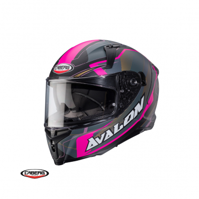 Casca integrala Caberg model Avalon X SV Optic L9 - Negru/Gri/Fuchsia/Mat