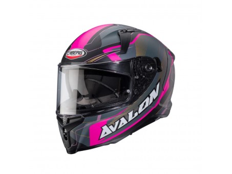 Casca integrala Caberg model Avalon X SV Optic L9 - Negru/Gri/Fuchsia/Mat