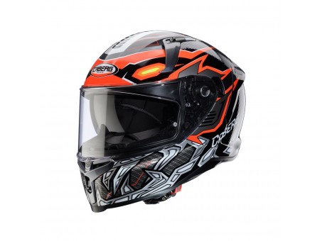 Casca Moto Integrala CABERG AVALON X GURKHA - Negru/Gri/Portocaliu