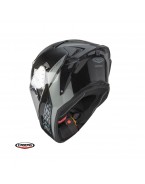 Casca integrala Caberg model Drift Evo II Carbon Nova N3 gri Pinlock ready