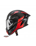 Casca integrala Caberg model Drift Evo II Carbon Nova N5 rosu Pinlock ready