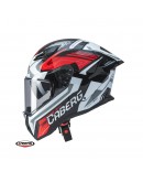 Casca integrala Caberg model Drift Evo II SV Jarama G0 Negru/Alb/Rosu lucios Pinlock ready