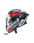 Casca integrala Caberg model Drift Evo II SV Jarama G0 Negru/Alb/Rosu lucios Pinlock ready