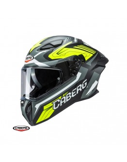 Casca integrala Caberg model Drift Evo II SV Jarama L6 Negru/Gri/Galben fluor mat Pinlock ready