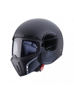 Casca open-face Caberg Jet Ghost X Solid - Negru mat