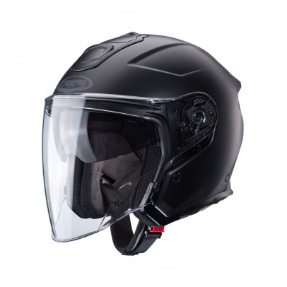 Casca open face CABERG Jet FLYON II - Negru mat