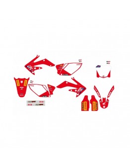 Kit grafic BLACKBIRD HONDA CRF 250R '04-'09, CRF 250X '04-'21 REPLICA TEAM HRC