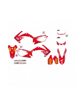 Kit grafic BLACKBIRD HONDA CRF 250R '10-'13; CRF 450R '09-'12 REPLICA TEAM HRC 24