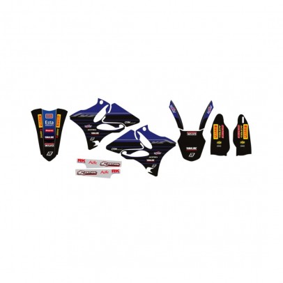 Kit grafic BLACKBIRD YAMAHA YZ 125/250 '02-'14 REPLICA YAMAHA FACTORY RACING 22