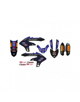 Kit grafic BLACKBIRD YAMAHA YZ 250F '23-'24; YZ 450F '23-'24 REPLICA YAMAHA FACTORY RACING 22