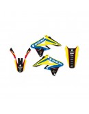 Kit grafic BLACKBIRD SUZUKI RMZ 250 '07-'09 DREAM 4 culoare Galben Albastru