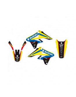 Kit grafic BLACKBIRD SUZUKI RMZ 250 '07-'09 DREAM 4 culoare Galben Albastru