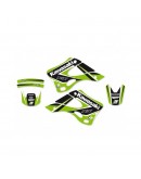 Kit grafic BLACKBIRD KAWASAKI KX 125/250 '99-'02 DREAM 4 culoare Verde Negru