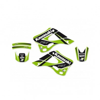 Kit grafic BLACKBIRD KAWASAKI KX 125/250 '99-'02 DREAM 4 culoare Verde Negru