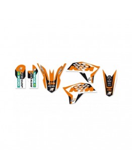 Kit grafic BLACKBIRD KTM SX 50 '09-'15 DREAM 4 culoare Portocaliu Negru