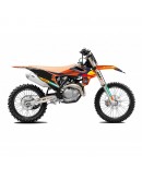 Kit grafic BLACKBIRD KTM SX/SX-F '19-'22, EXC/EXC-F '20-'23 REPLICA KTM FACTORY 23 KTM culoare Portocaliu Negru