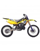 Kit grafic BLACKBIRD HUSQVARNA CR/WR '00-'05, TE/TC 250/450/510 '02-'04 DREAM 4 culoare Galben Albastru