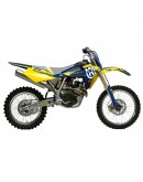 Kit grafic BLACKBIRD HUSQVARNA TE/TC 250/450/510 '05-'07 DREAM 4 culoare Albastru Galben