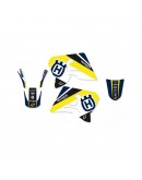 Kit grafic BLACKBIRD HUSQVARNA TE/TC 250/450/510 '05-'07 DREAM 4 culoare Albastru Galben