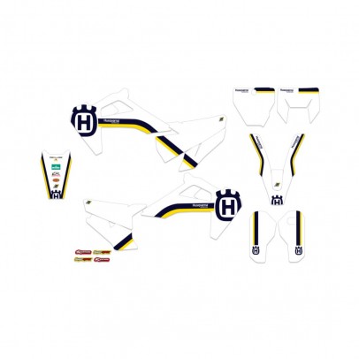 Kit grafic BLACKBIRD HUSQVARNA TC/FC '19-'22, TE/FE '20-'23 REPLICA TEAM FACTORY HUSQVARNA 24