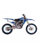 Kit grafic BLACKBIRD + husă șa YAMAHA YZ 125/250 '22 DREAM 4 culoare Albastru/Negru